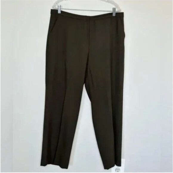 Eileen Fisher Women's Neutral Brown Minimalist Pants Size Large - Picture 1 of 6